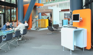 odeon architecten : interieur ondernemersplein gemeente Eindhoven